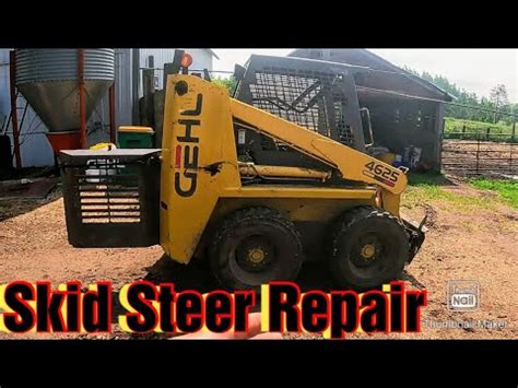 hydraulic leak on skid steer|gehl skid steer leak repair.